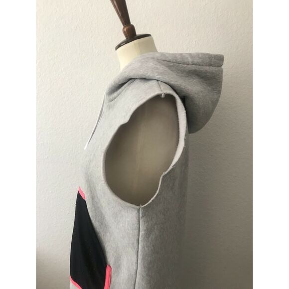 Tully Lou Drawstring Pullover Hoodie Sweatshirt Dress - Picture 3 of 8